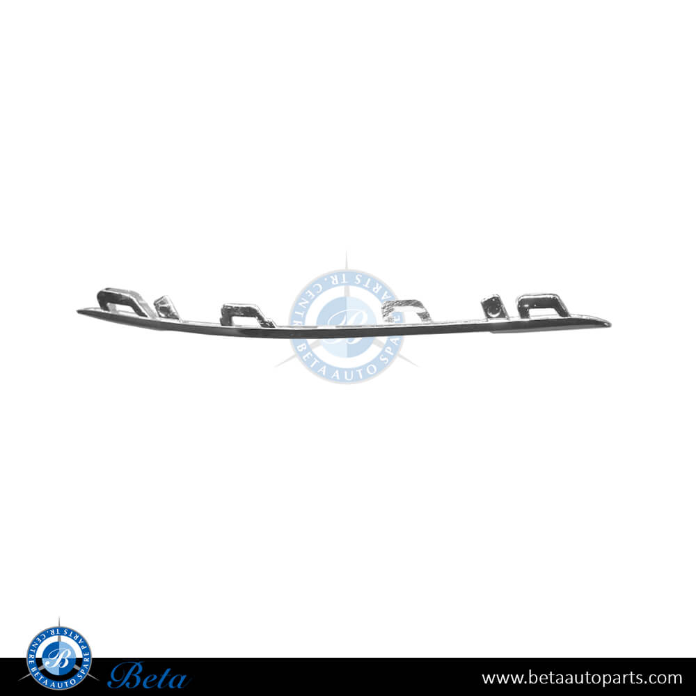 Left Side Front Bumper Lower Grille Upper Moulding Normal AMG for Mercedes S-Class 2021-Up models, Part Number 2238852102 Left Side Front Bumper Lower Grille Upper Moulding Normal AMG for Mercedes S-Class 2021-Up models, Part Number 2238852102